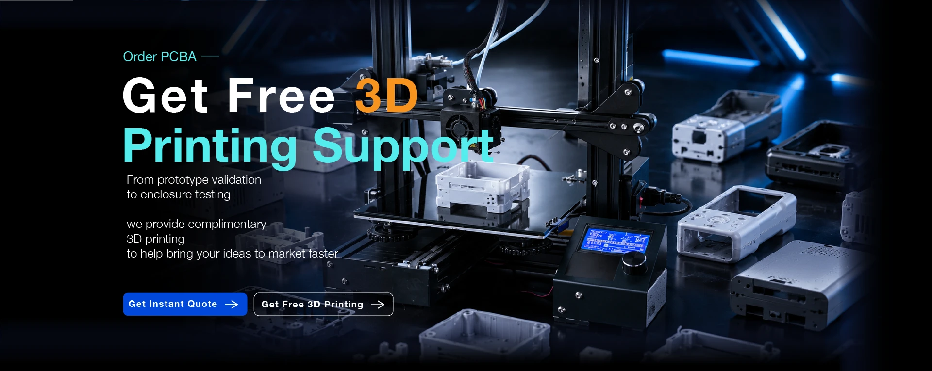 Online PCB Quote Banner,scspcba